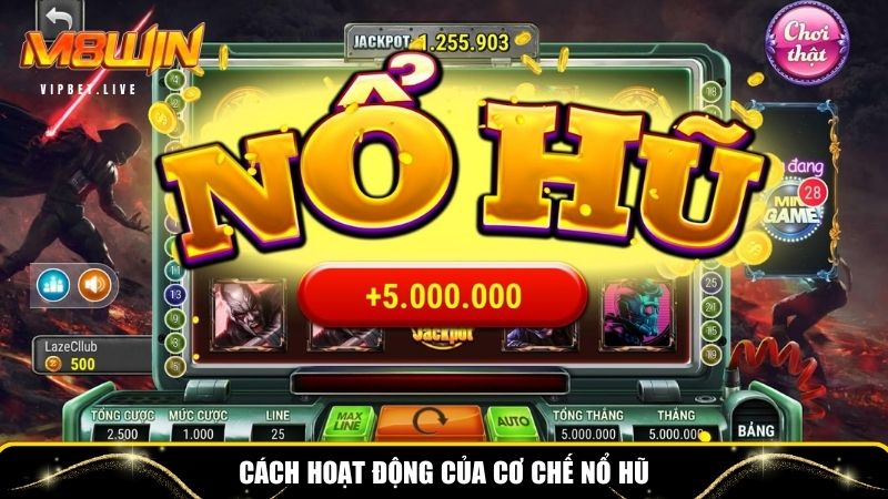 Phương thức hoạt động của cơ chế nổ hũ