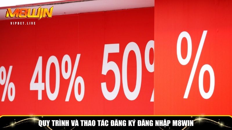 Quy trình nhận thưởng khuyến mãi tại M8WIN