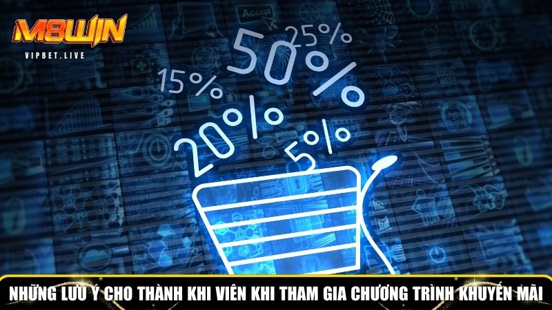 Những lưu ý khi tham gia các chương trình ưu đãi và khuyến mãi
